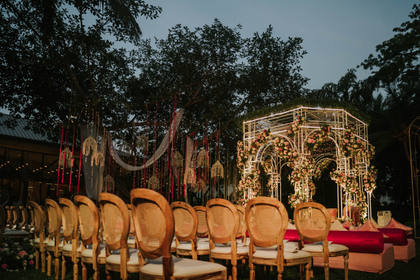 Mandap and Aisle / Walkway — Wedding decor — Alila Diwa Goa